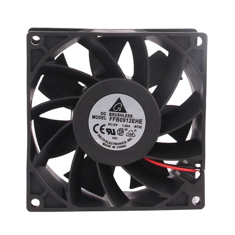 Original Delta DC12V 1.5A EC AC 90x90x38MM 9CM 9038 High air Volume Chassis Powerful Double Ball Bearing FFB0912EHE Cooling Fan